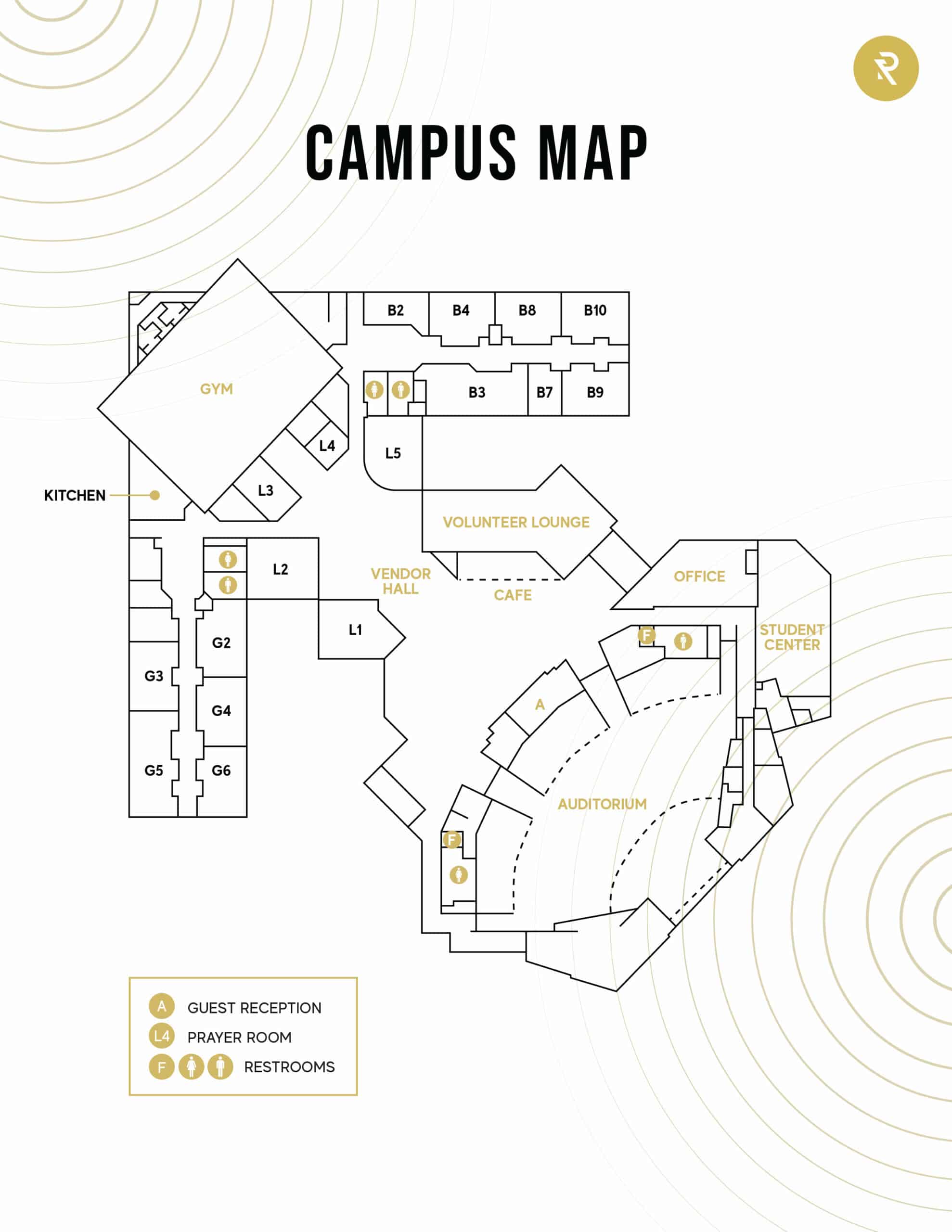 RENEW Gathering Campus Map 2025